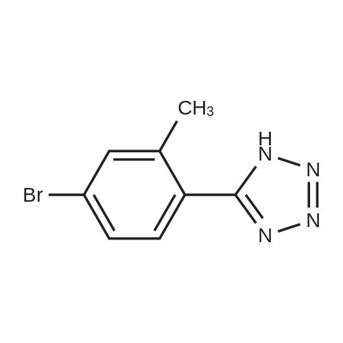 5-(4-Bromo-2-methylphenyl)-1H-tetrazole