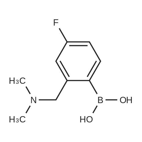 (2-((dimethylamino)methyl)-4-fluorophenyl)boronic acid