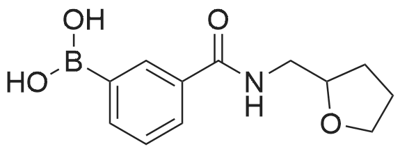 (3-(((Tetrahydrofuran-2-yl)methyl)carbamoyl)phenyl)boronic acid
