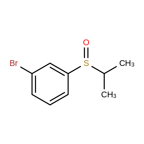 1-Bromo-3-(propane-2-sulfinyl)benzene