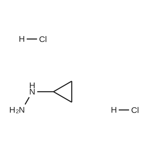 Cyclopropylhydrazine dihydrochloride