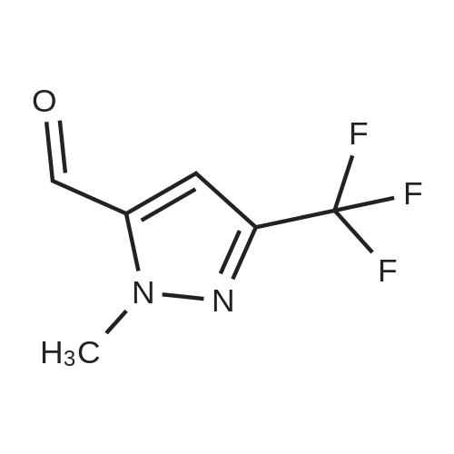 1-Methyl-3-(trifluoromethyl)-1H-pyrazole-5-carbaldehyde
