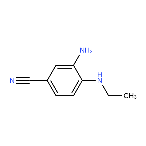 3-Amino-4-(ethylamino)benzonitrile