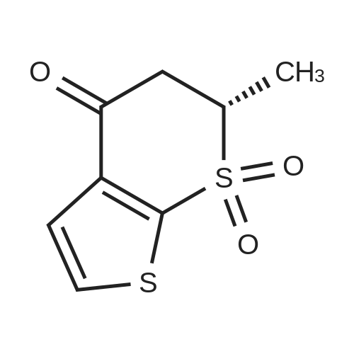 (S)-6-Methyl-5,6-dihydro-4H-thieno[2,3-b]thiopyran-4-one 7,7-dioxide