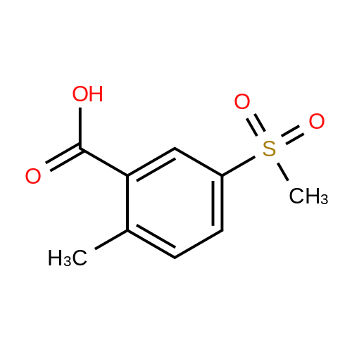 2-Methyl-5-(methylsulfonyl)benzoic Acid