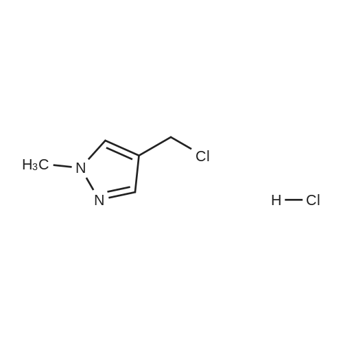 4-(Chloromethyl)-1-methyl-1H-pyrazole hydrochloride