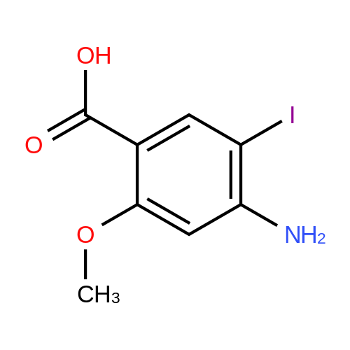 4-Amino-5-iodo-2-methoxybenzoic acid
