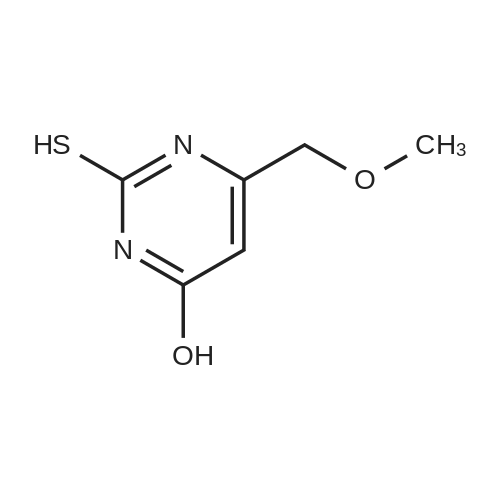 2-Mercapto-6-(methoxymethyl)pyrimidin-4-ol