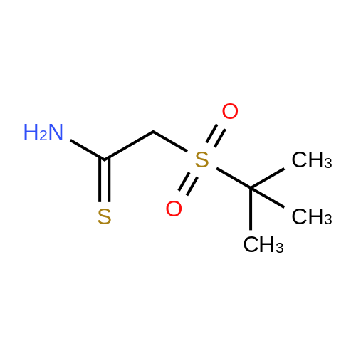 2-(tert-Butylsulfonyl)ethanethioamide