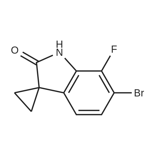 6'-Bromo-7'-fluorospiro[cyclopropane-1,3'-indolin]-2'-one