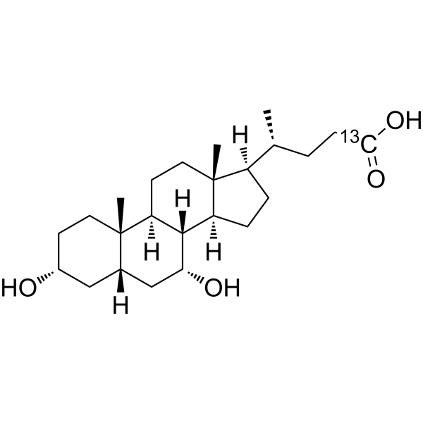 Chenodeoxycholic acid-
       
        13
       
       C
