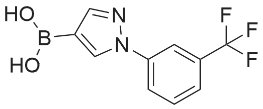 (1-(3-(Trifluoromethyl)phenyl)-1H-pyrazol-4-yl)boronic acid