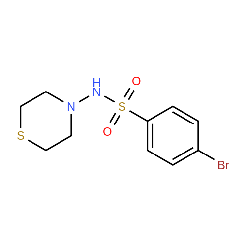 4-Bromo-N-thiomorpholinobenzenesulfonamide