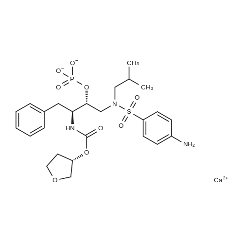 Fosamprenavir Calcium Salt