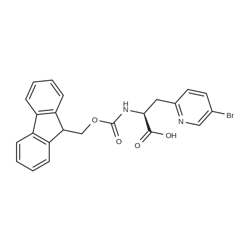 (S)-2-((((9H-Fluoren-9-yl)methoxy)carbonyl)amino)-3-(5-bromopyridin-2-yl)propanoic acid