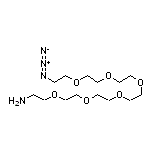 20-Azido-3,6,9,12,15,18-hexaoxaicosan-1-amine