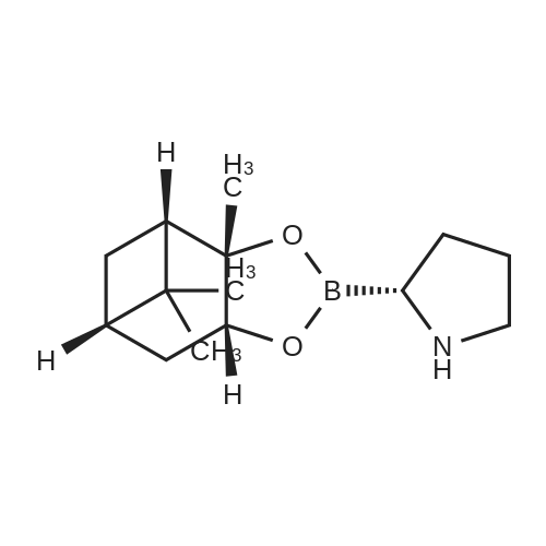(R)-2-((3aS,4S,6S,7aR)-3a,5,5-Trimethylhexahydro-4,6-methanobenzo[d][1,3,2]dioxaborol-2-yl)pyrrolidine