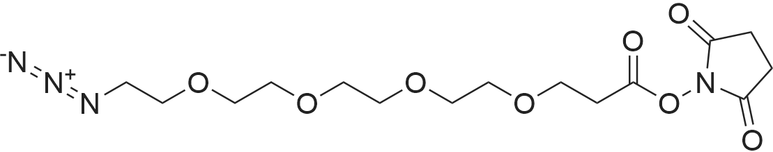 N3-PEG4-C2-NHS ester