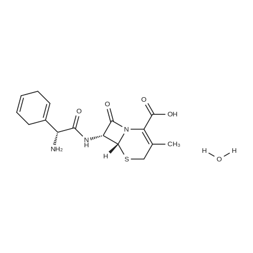 Cephradine monohydrate