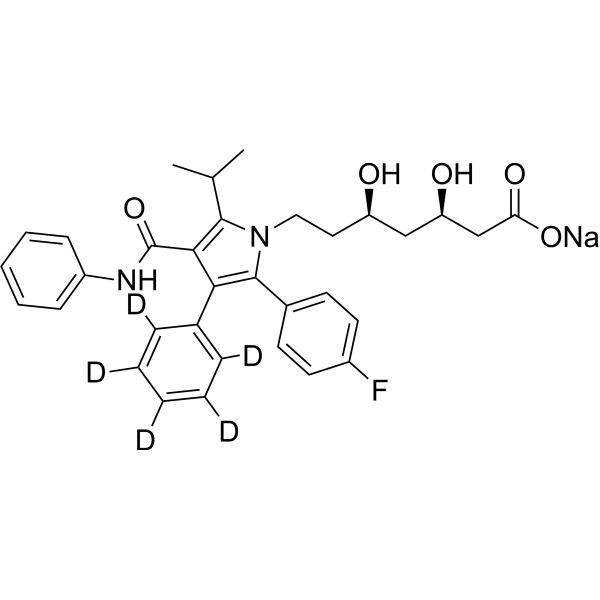 Atorvastatin-d
       
        5
       
       sodium