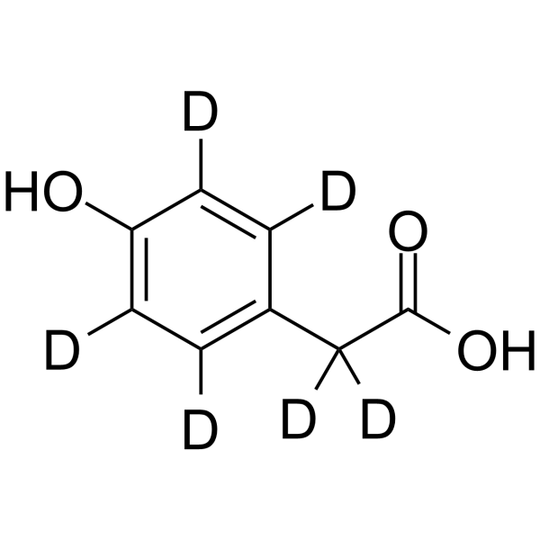 4-Hydroxyphenylacetic acid-d
       
        6