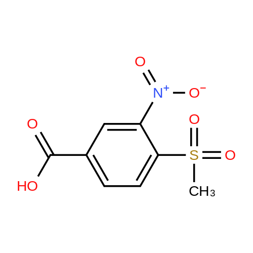 4-Methanesulfonyl-3-nitro-benzoic acid
