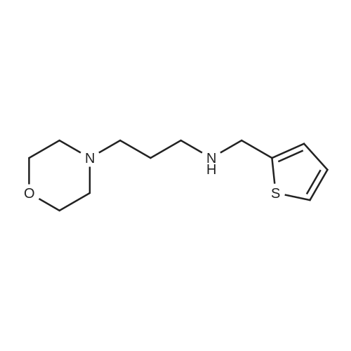 3-Morpholino-N-(thiophen-2-ylmethyl)propan-1-amine
