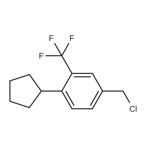 4-(Chloromethyl)-1-cyclopentyl-2-(trifluoromethyl)benzene