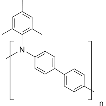 Poly[bis(4-phenyl)(2,4,6-trimethylphenyl)amine]