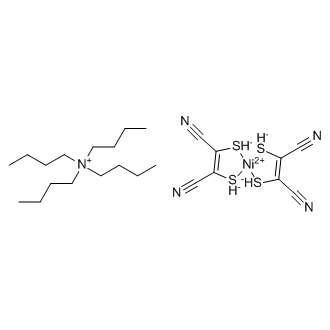 Bis(tetrabutylammonium) bis(maleonitriledithiolato)nickel(II) complex