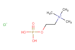 [2-(trimethylazaniumyl)ethoxy]phosphonic acid chloride