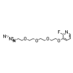 3-[2-[2-[2-(2-Azidoethoxy)ethoxy]ethoxy]ethoxy]-2-fluoropyridine