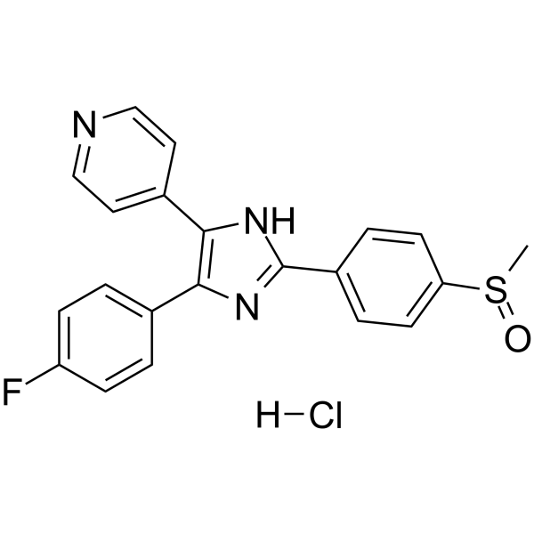 Adezmapimod hydrochloride