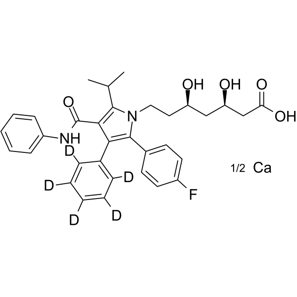 Atorvastatin-d
       
        5
       
       hemicalcium